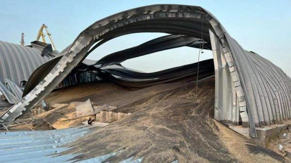 Russian drone hits grain infrastructure in Odesa region: governor