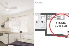 The main room is just 17 square metres. Photo: Ray White